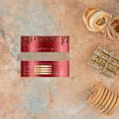 Cadeaubon Drift Marsala Gold Makeup Small Mini Visitekaartjes