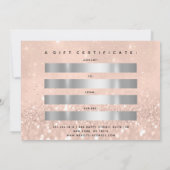 Cadeaubon Drift Roos Gold Envelope Invitati Kaart (Achterkant)
