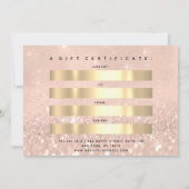 Cadeaubon Drift Roos Gold Envelope Kaart (Achterkant)