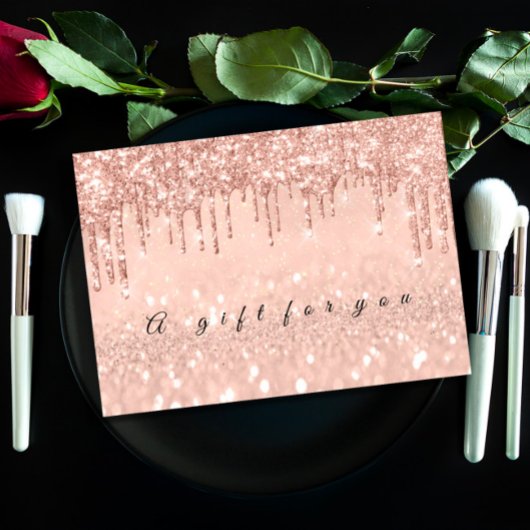 Cadeaubon Drift Roos Gold Envelope Kaart