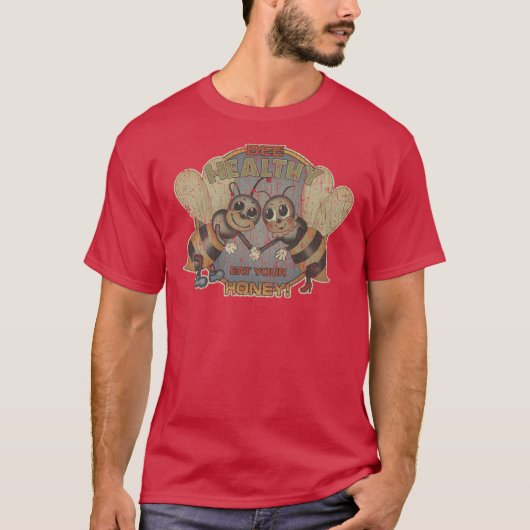 Cadeaubon Gezonde Bij T-shirt (Voorkant)