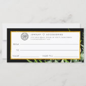 Cadeaubon Green Gold Salon Store Zakelijk (Achterkant)