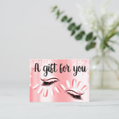 Cadeaubon Haar Stylist Nagels Snoep Drips Visitekaartje (Staand voorkant)