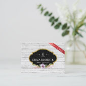 Cadeaubon - Haarstylist  Floral Kortingskaartje (Staand voorkant)