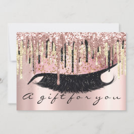 Cadeaubon Hairdresser Makeup Lash Gold VIP Kaart
