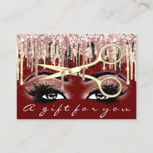 Cadeaubon Hairdresser Roos Bourgogne Drives Visitekaartje