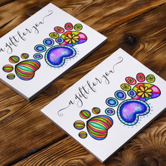 Cadeaubon Hond Poot Verzorging Dierenarts Pension