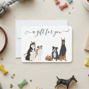Cadeaubon Hondenverzorging Dierenarts Pension