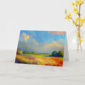 Cadeaubon in uw eigen woorden kaart (Gele Bloem)