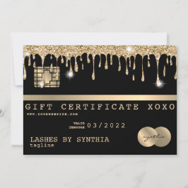 Cadeaubon Kaart Cadeaubon Voeg je Logo toe