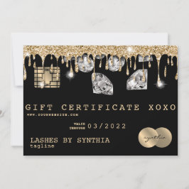 Cadeaubon Kaart Cadeaubon Voeg je Logo toe