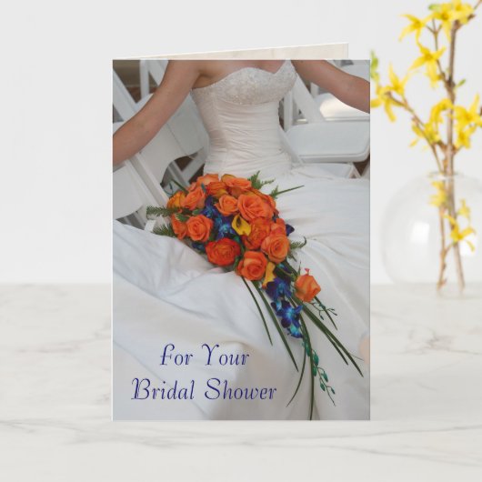 Cadeaubon Kaart voor aangepaste tekstweduwen (Gele Bloem)