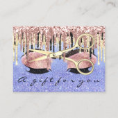 Cadeaubon Kapper Make-up Artiest Lash Visitekaartje (Voorkant)