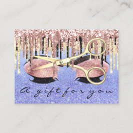 Cadeaubon Kapper Make-up Artiest Lash Visitekaartje