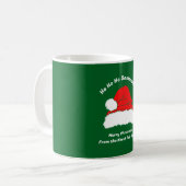 Cadeaubon kerst voor moeder koffiemok (Voorkant links)
