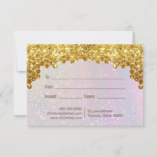 Cadeaubon Koningin bij (Achterkant)