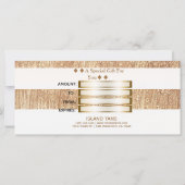 Cadeaubon Koper & Crème Tropische Palmboom (Achterkant)