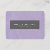 cadeaubon kortingskaartje (Voorkant)