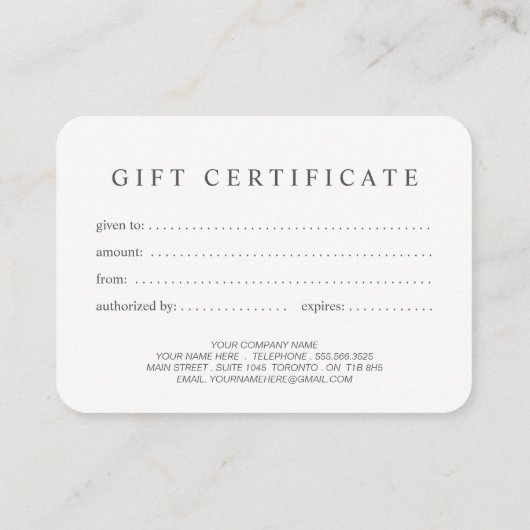  cadeaubon kortingskaartje (Achterkant)