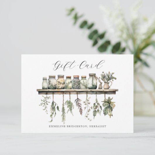 Cadeaubon Kruidenproducten (Staand voorkant)