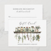 Cadeaubon Kruidenproducten (Voorkant / Achterkant)