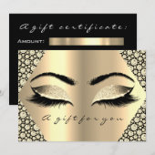 Cadeaubon Lash Black Diamond Beauty Makeup (Voorkant / Achterkant)