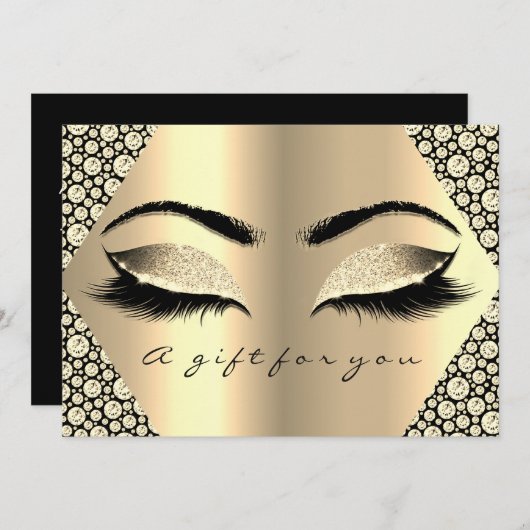 Cadeaubon Lash Black Diamond Beauty Makeup (Voorkant / Achterkant)