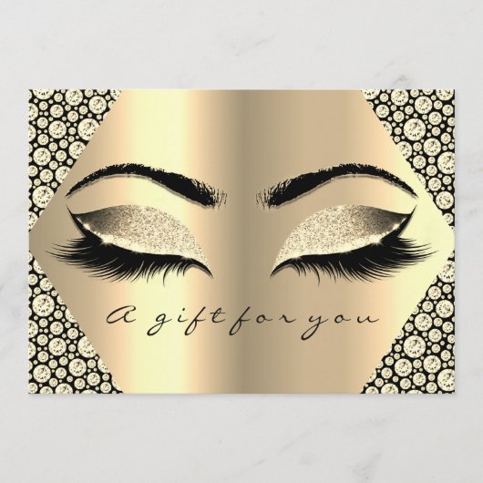 Cadeaubon Lash Black Diamond Beauty Makeup (Voorkant)