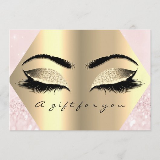 Cadeaubon Lash Pink Diamond Beauty Makeup (Voorkant)