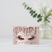 Cadeaubon Makeup Lash Hair Nails Eyes Roos Visitekaartje (Staand voorkant)