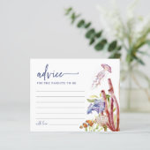 Cadeaubon met advies voor babyfeestje (Staand voorkant)