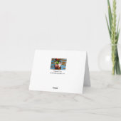 Cadeaubon met eendje kaart (Achterkant)