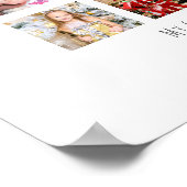 Cadeaubon met foto collage voor OPA trots OPA Poster (Hoek)