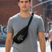 Cadeaubon met monogram heuptasje