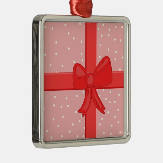 cadeaubon metalen ornament (Rechts)