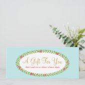 Cadeaubon mode en schoonheidsfeestdag (Staand voorkant)