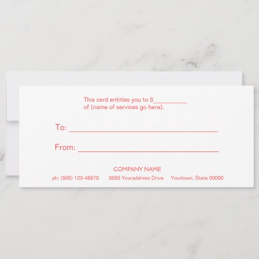 Cadeaubon mode en schoonheidsfeestdag (Achterkant)