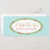 Cadeaubon mode en schoonheidsfeestdag (Voorkant / Achterkant)