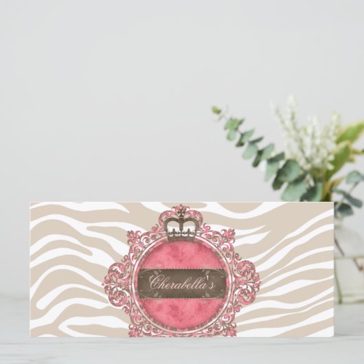 Cadeaubon Mode Salon Jewelry Zebra (Staand voorkant)