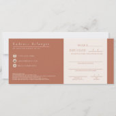 Cadeaubon Moderne Professionele Visagist Kaart (Achterkant)