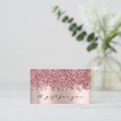 Cadeaubon Nails Makeup Eyelash Roos Hairdre Visitekaartje (Staand voorkant)