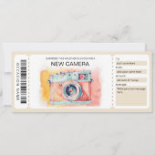 Cadeaubon nieuwe camera kaart (Voorkant)