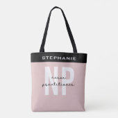 Cadeaubon NP-Afstuderen voor verpleegkundigen Tote Bag (Achterkant)