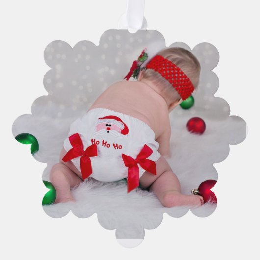 Cadeaubon Ornament Kaart (Voorkant)