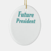 Cadeaubon President student Toekomstig President C Keramisch Ornament (Rechts)