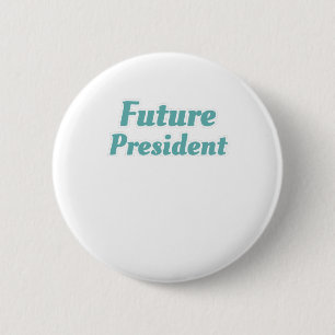 Cadeaubon President student Toekomstig President C Ronde Button 5,7 Cm