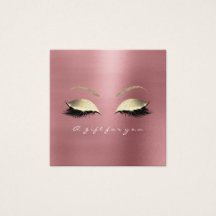 Cadeaubon Roos Red Bean Gold Lashes Makeup