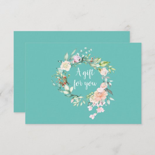 Cadeaubon Rozenkrans (Voorkant / Achterkant)