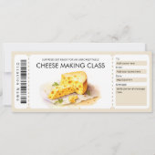Cadeaubon Sjabloon Kaasmaken Les Kaart (Voorkant)