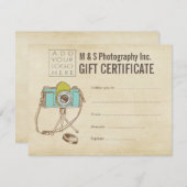 Cadeaubon Sjabloon Schoonheidssalon voor Haar (Voorkant / Achterkant)